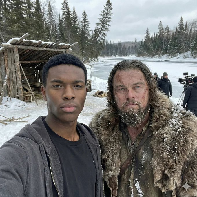 On-Set Selfie