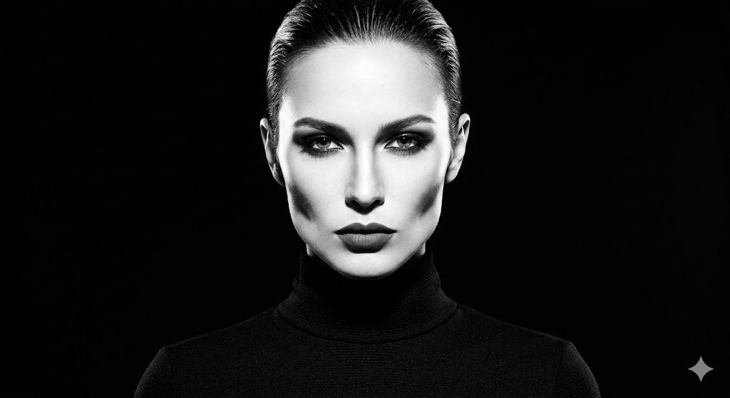 Surgically Sculpted Fashion Portrait
