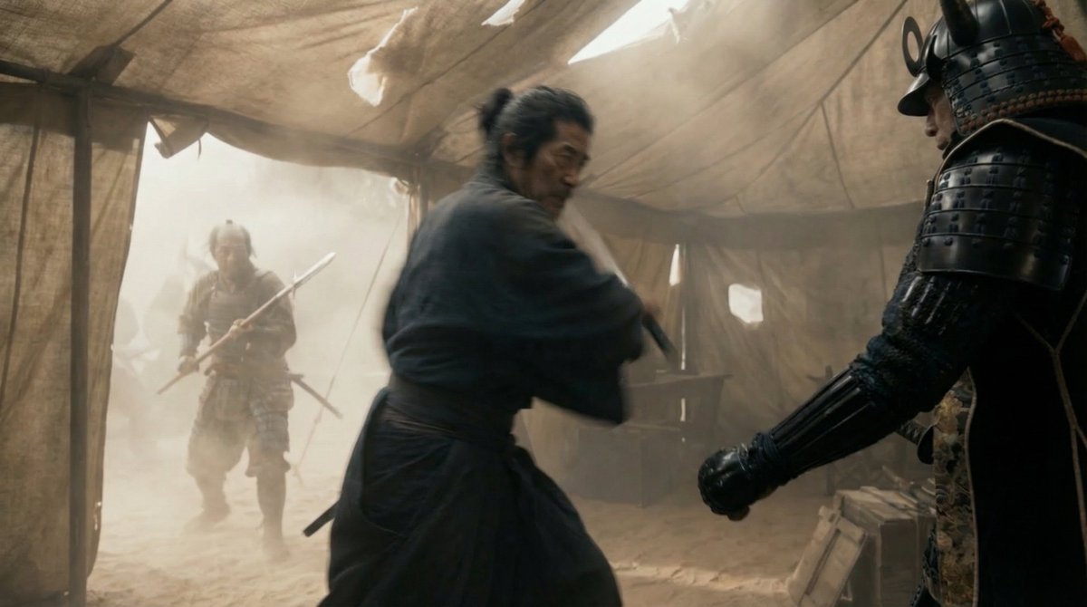 Samurai Sandstorm Cinematic Motion