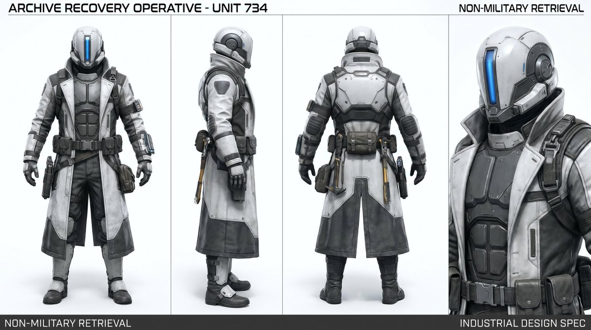 Sci-Fi Recovery Agent Character Sheet