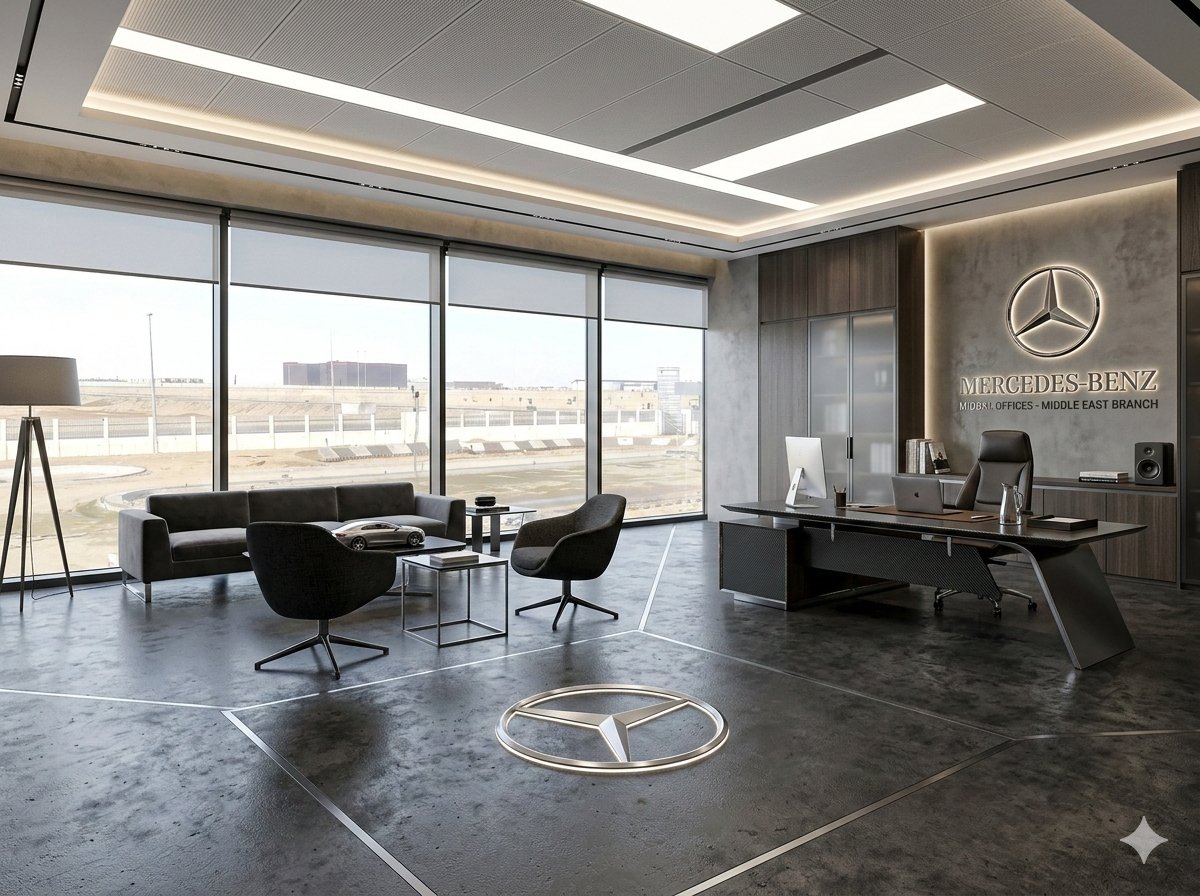 Mercedes Modern Office Renovation