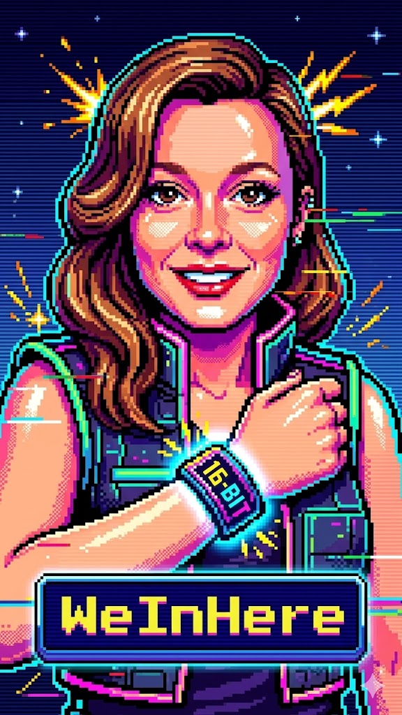 Pixel Hero Arcade Portrait