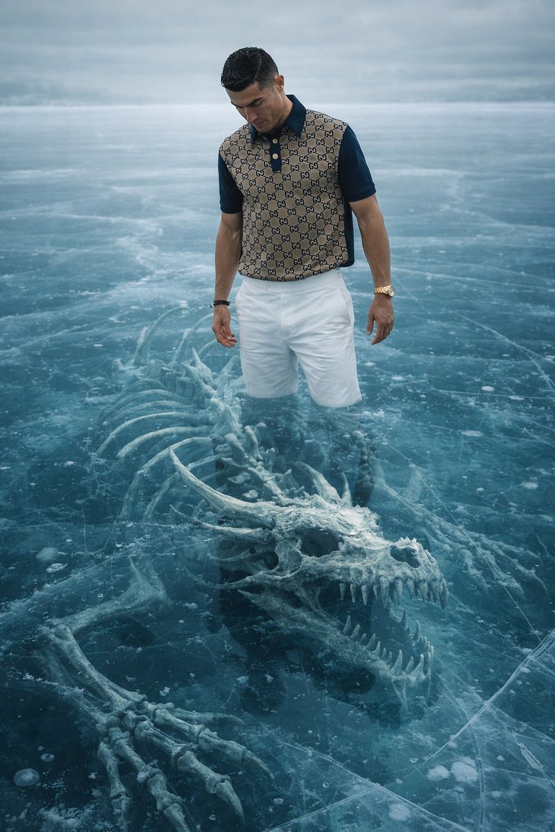 Frozen Lake Skeleton Mystery