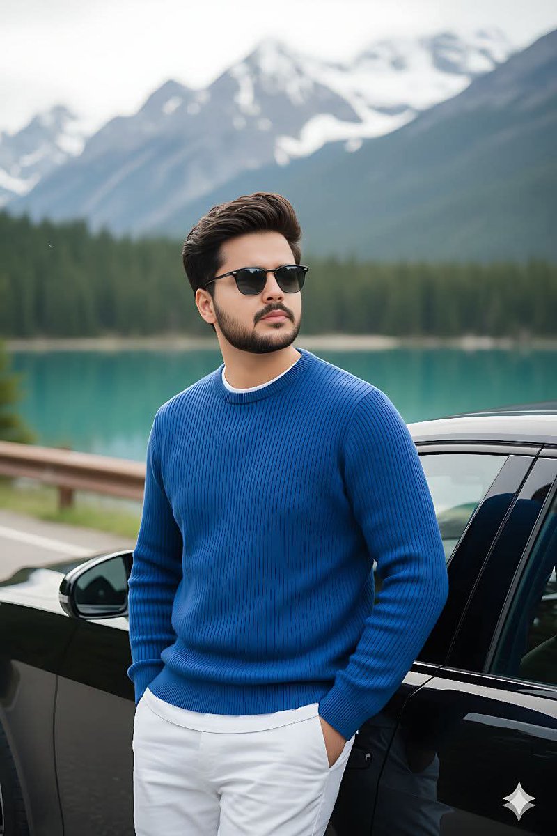 Create Stylish Alpine Luxury Portrait with AI