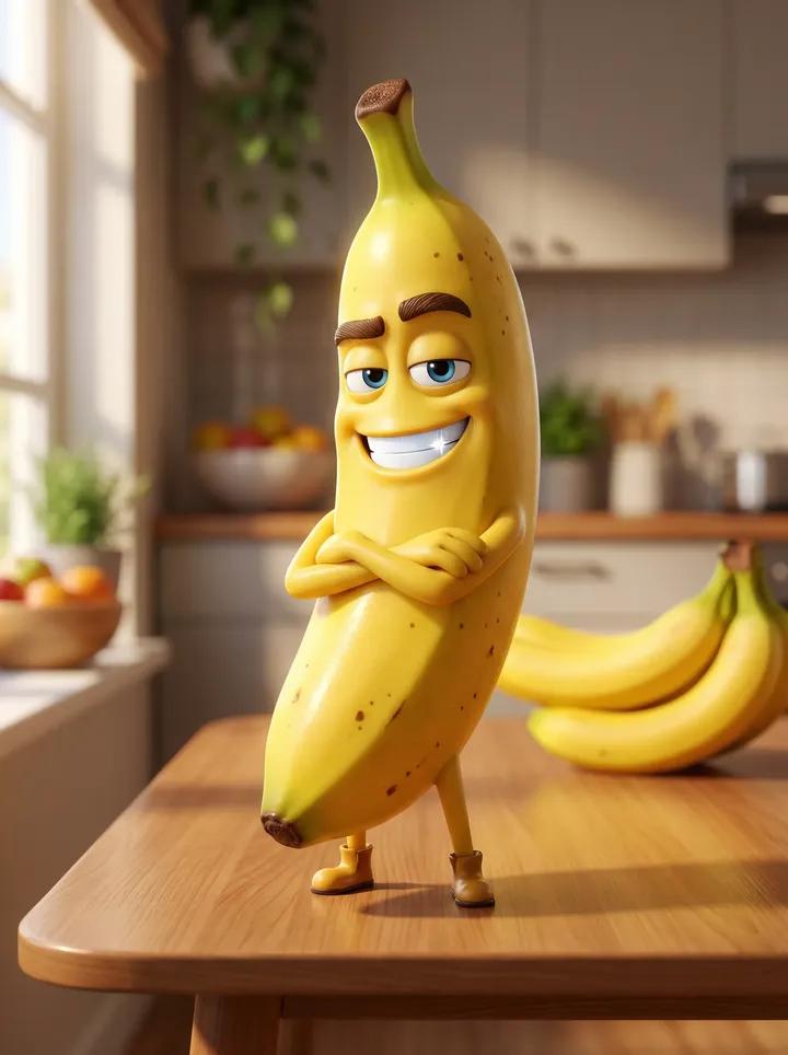 Banana Becomes A Pixar Hero