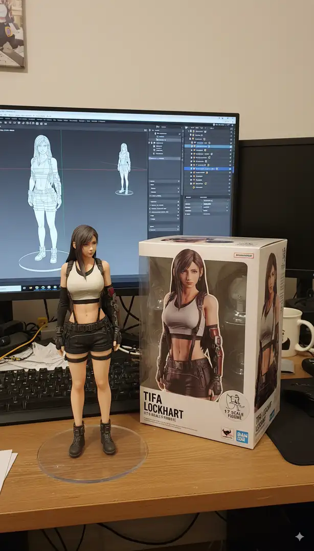 Realistic Figurine Creation Process