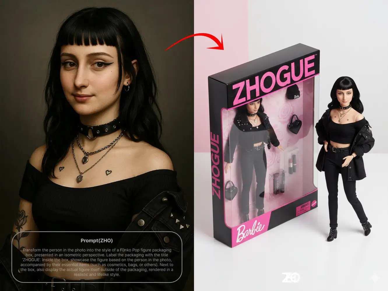 Barbie Doll Box Photo Transform
