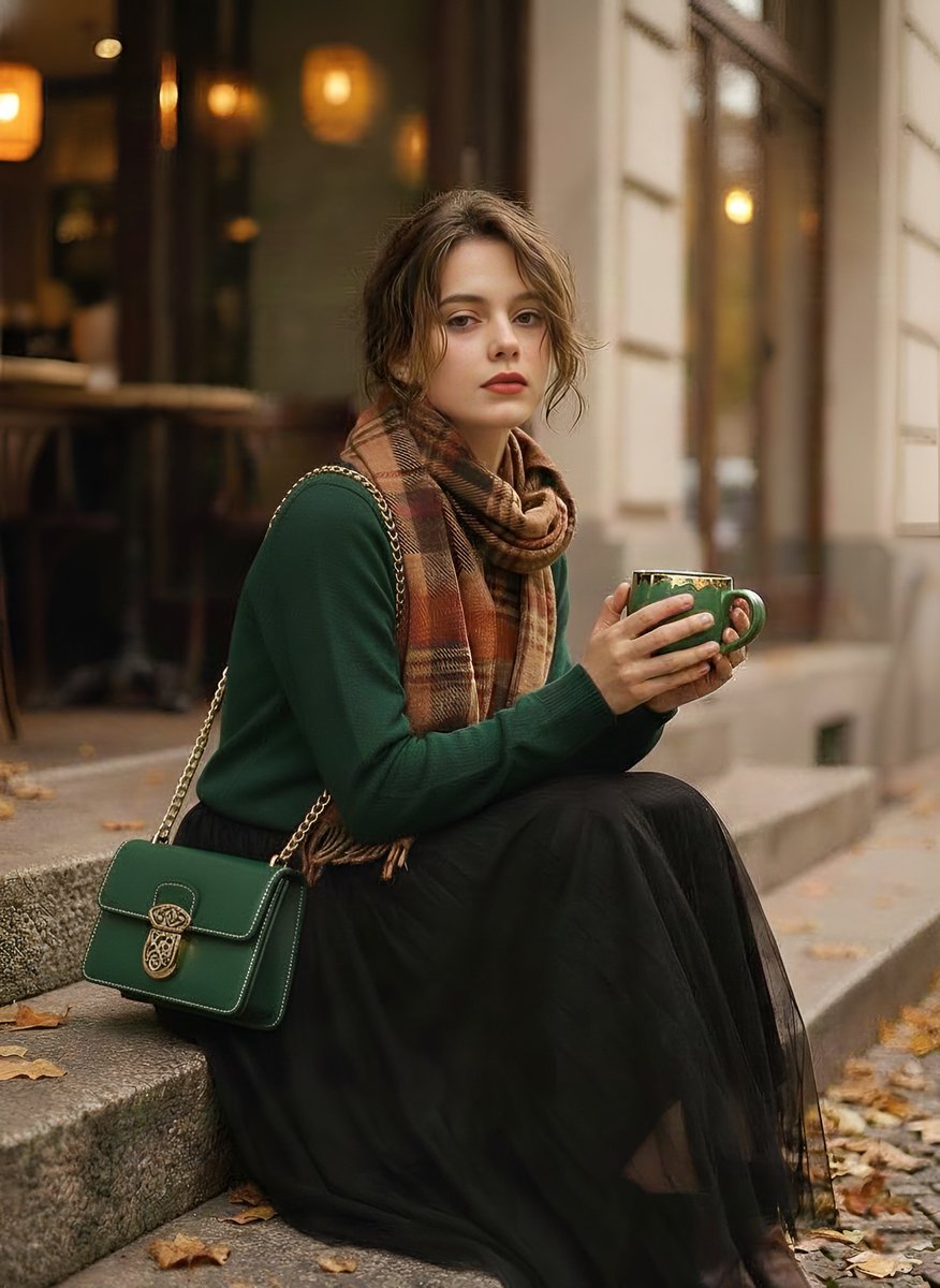 Vintage Autumn Café Beauty
