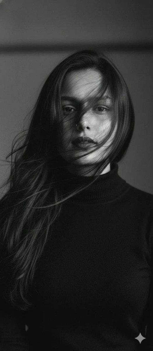 Surrealist Noir Film Portrait