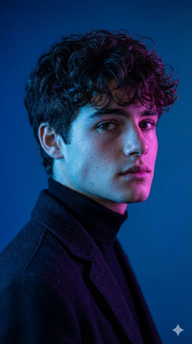 Cinematic Portrait Dramatic Lighting