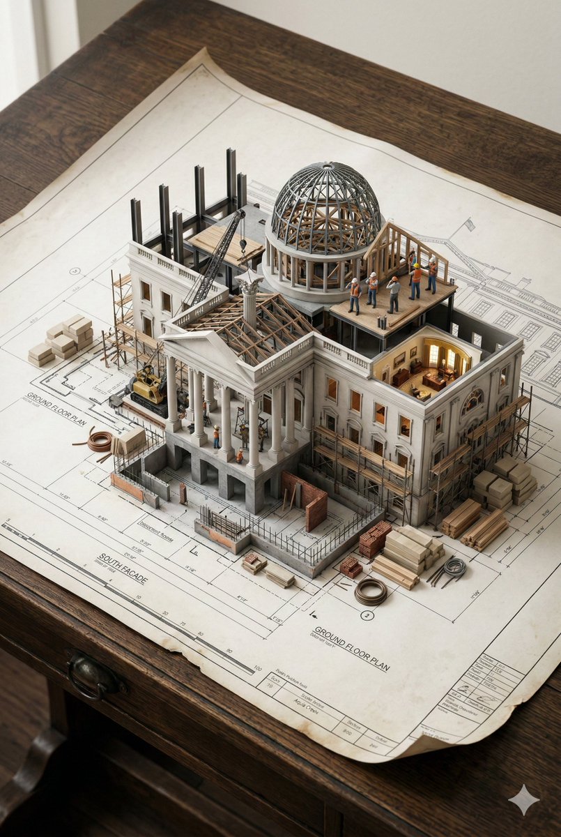 Blueprint Dreams: Architecture Reborn