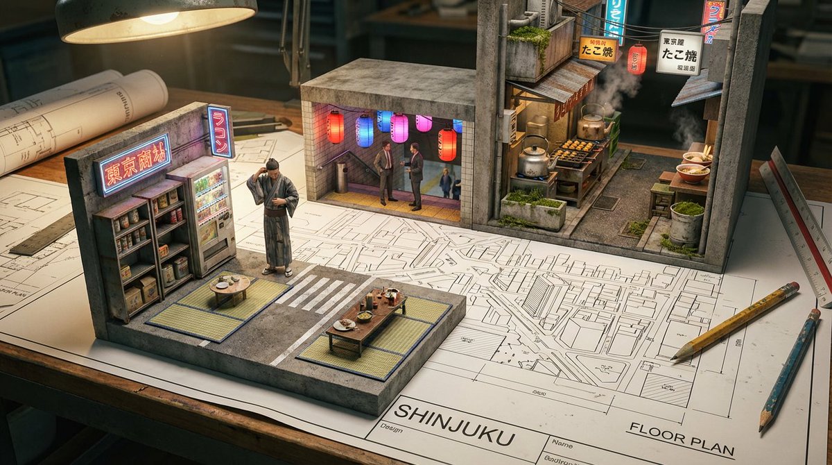 Japanese Inn Miniature