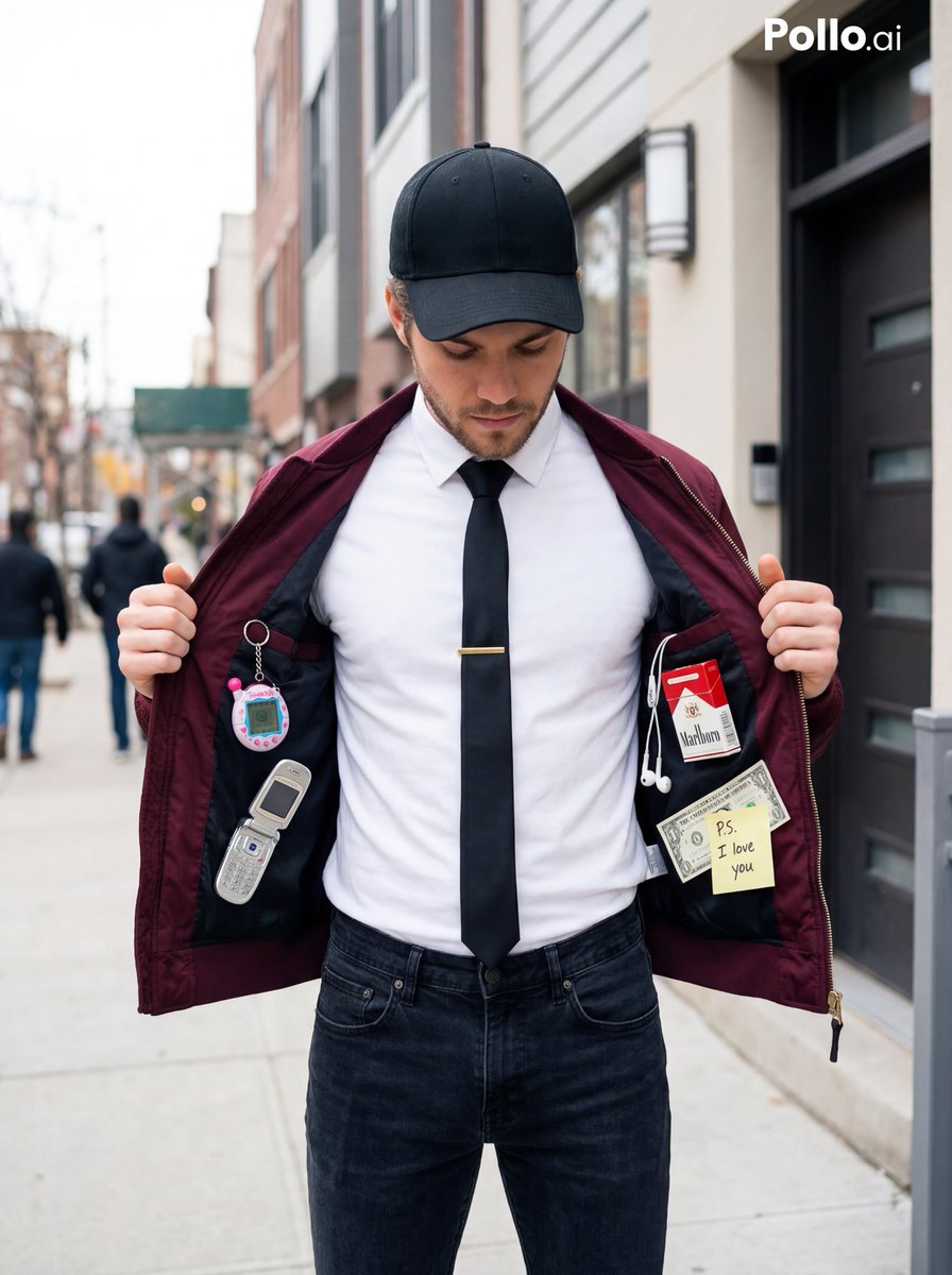 90s Treasures in Burgundy Jacket