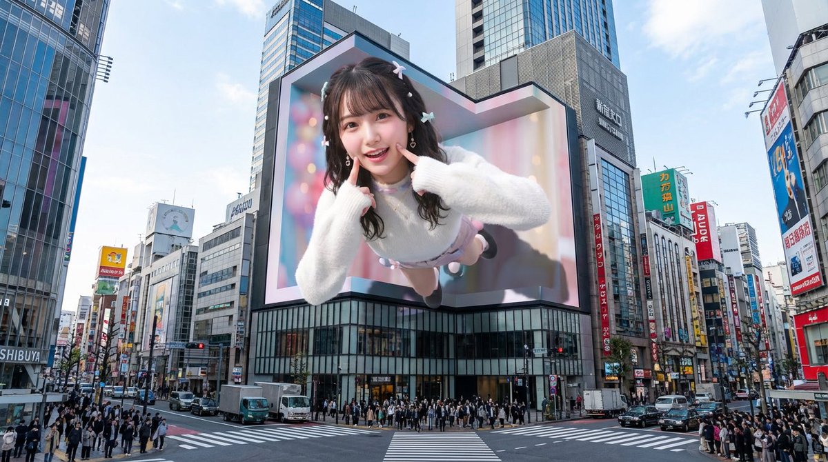 Shinjuku Glasses-Free 3D Spectacle