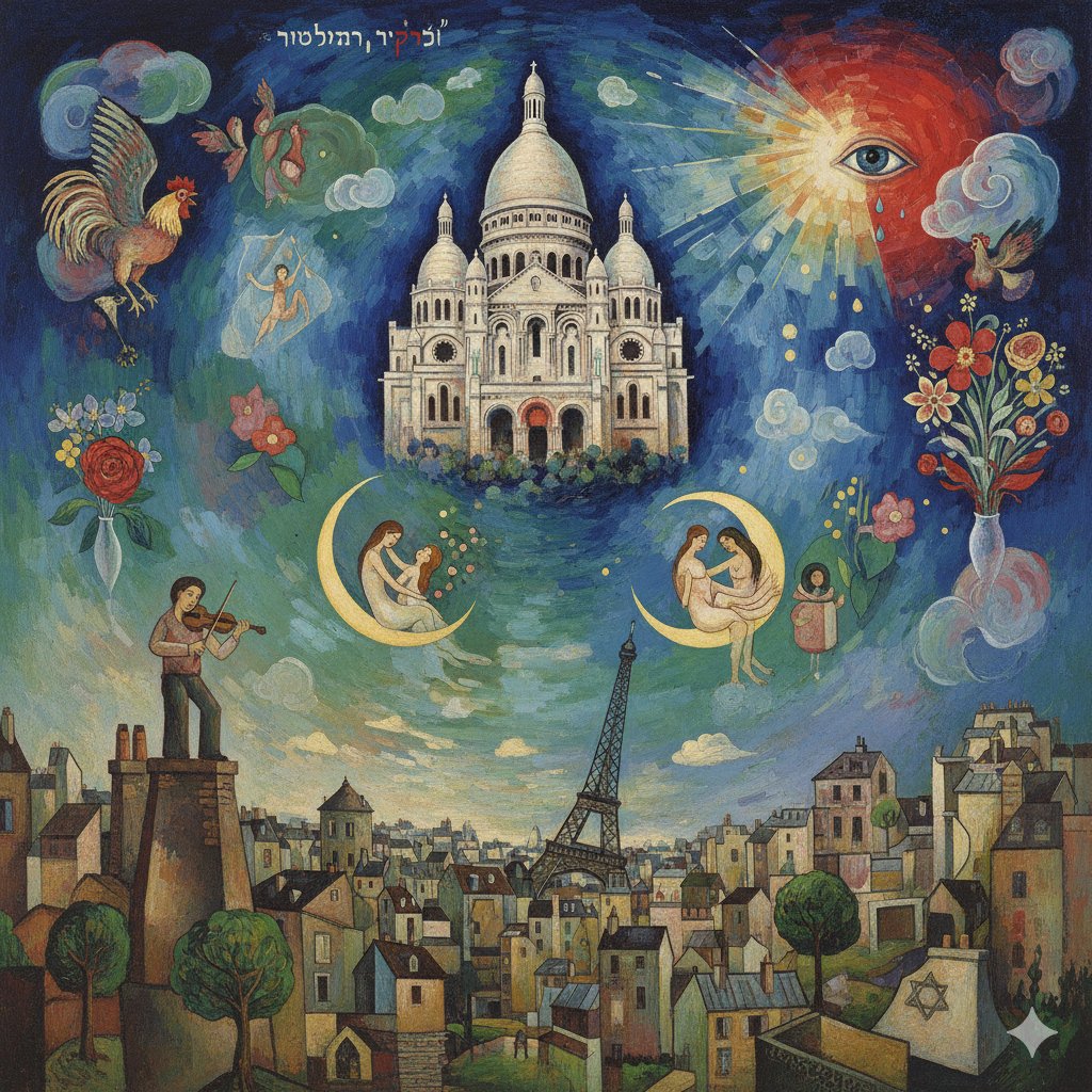 Sacred Heart Cathedral Chagall Style