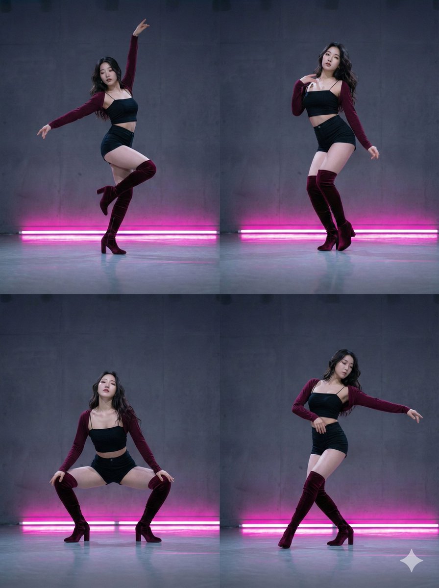 2x2 Grid Pose Variations