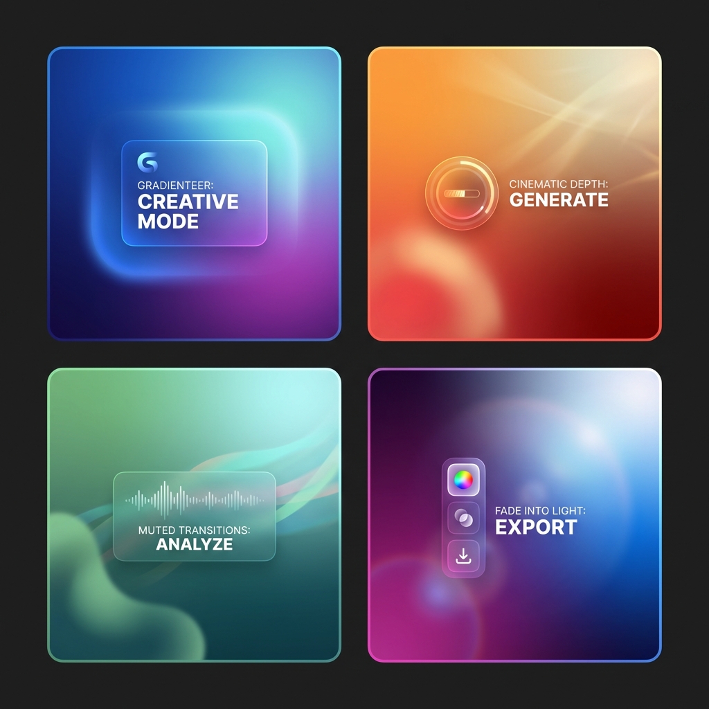 Cinematic Depth Gradient Background