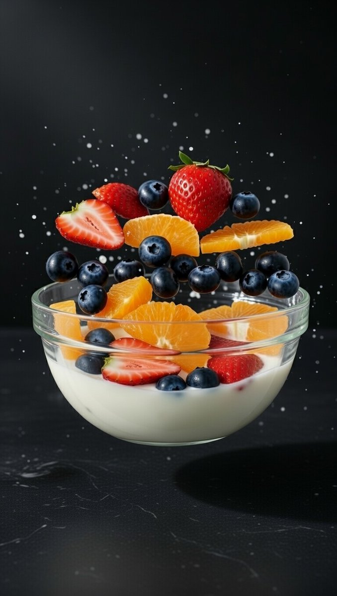 Cinematic Explosive Fruit Salad