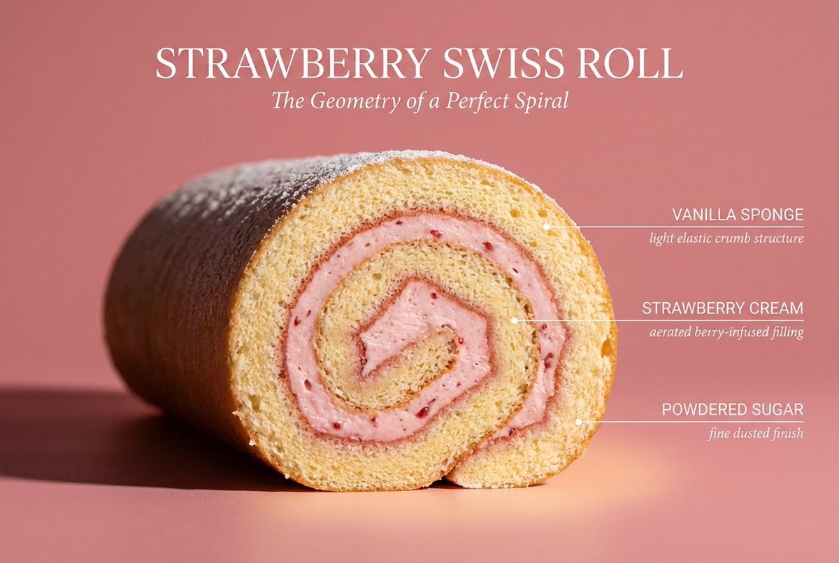 Cinematic Food Cross-Section Art