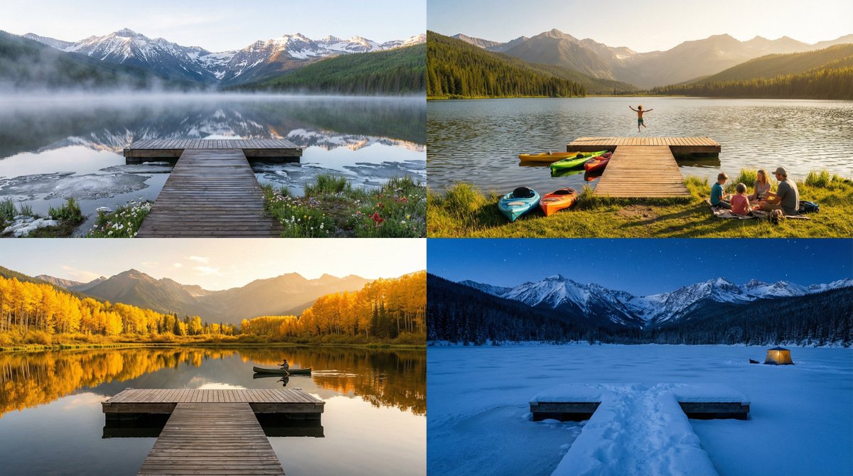 Four Seasons Cinematic Grid