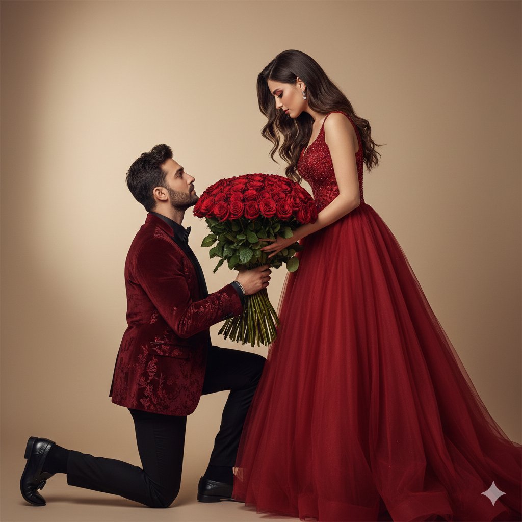Romantic Marriage Proposal Moment