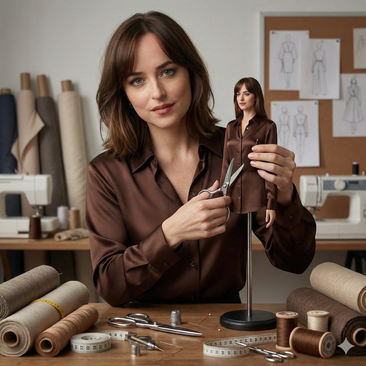 Tailoring Miniature Mannequin Fashion Portrait
