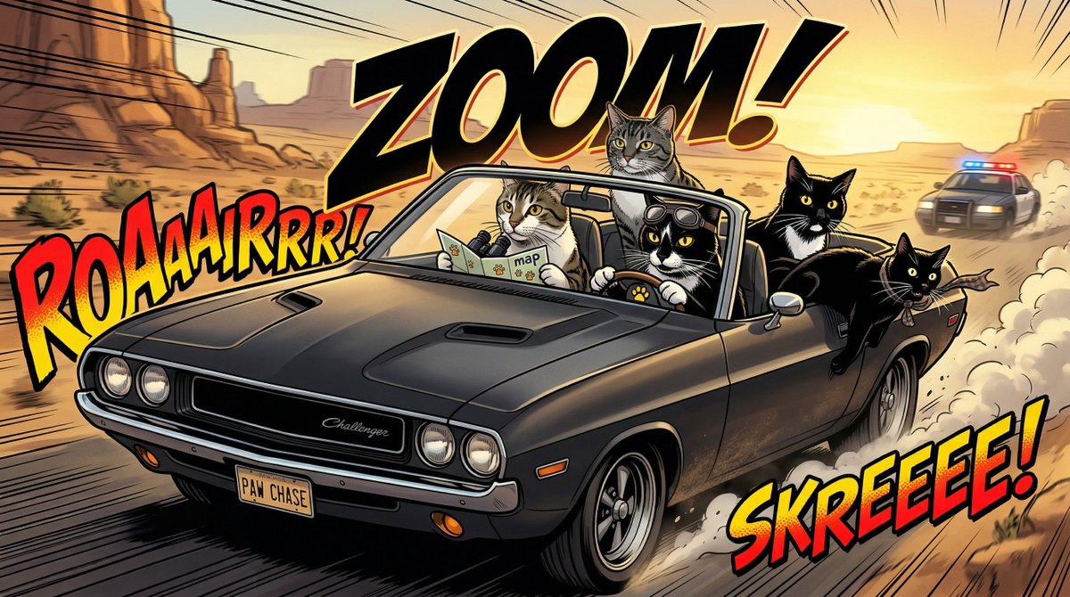 Epic Car Chase Action