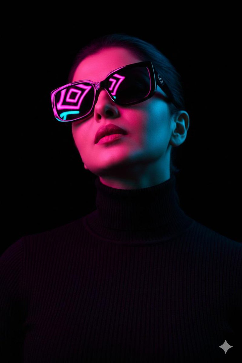 Cyberpunk Neon Portrait