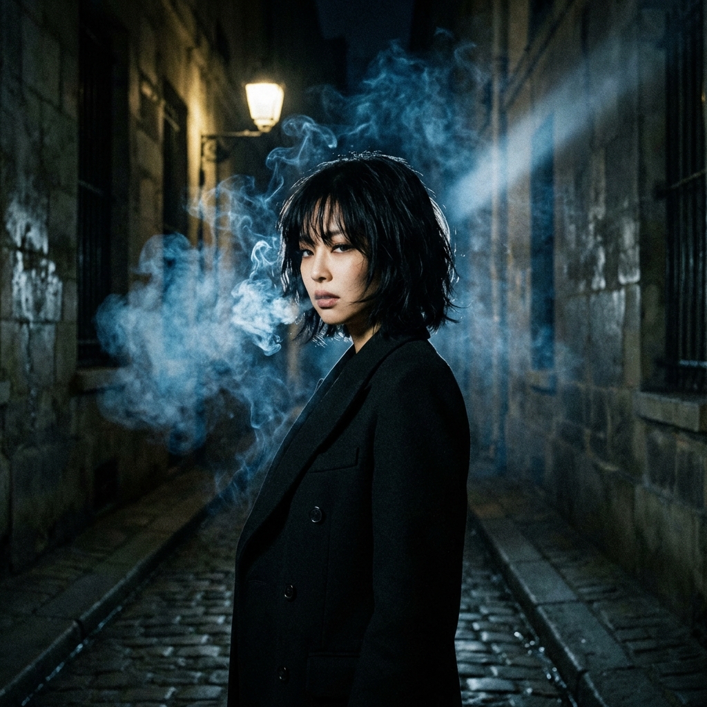Jennie Noir Alley Smoke Glance