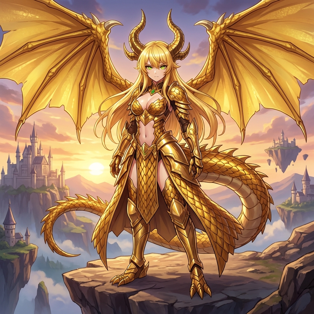 AI Dragon Person Transformation