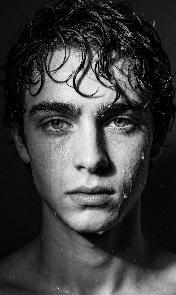 Dramatic Rain Portrait