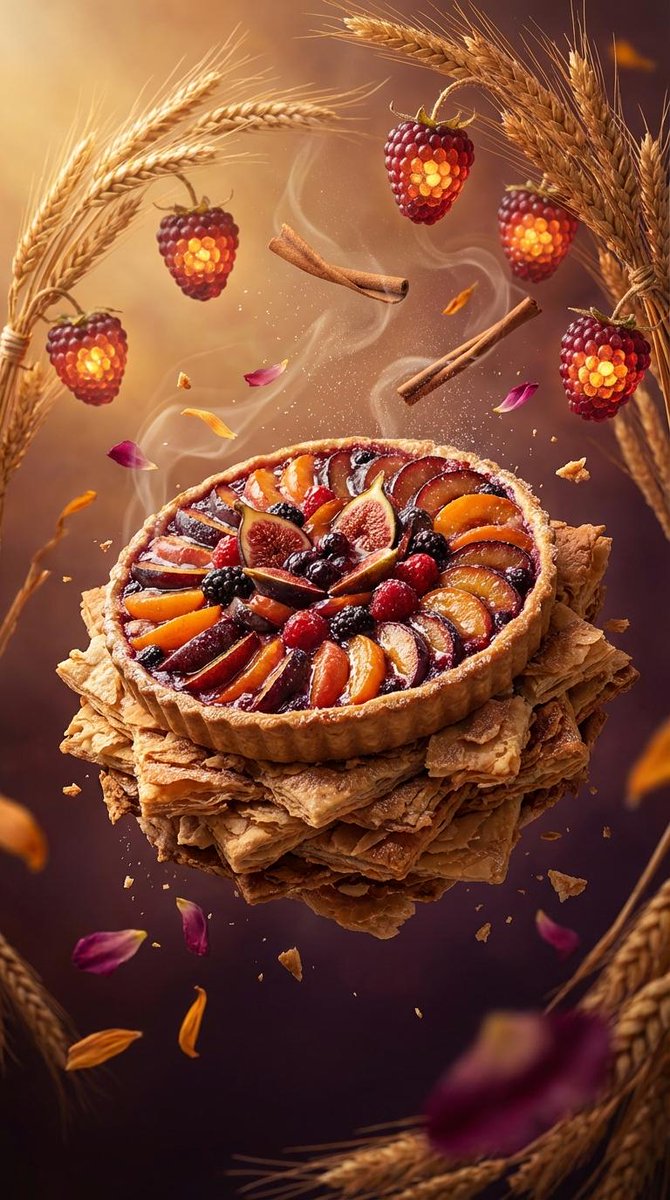 Dreamy Fruit Tart Swirl