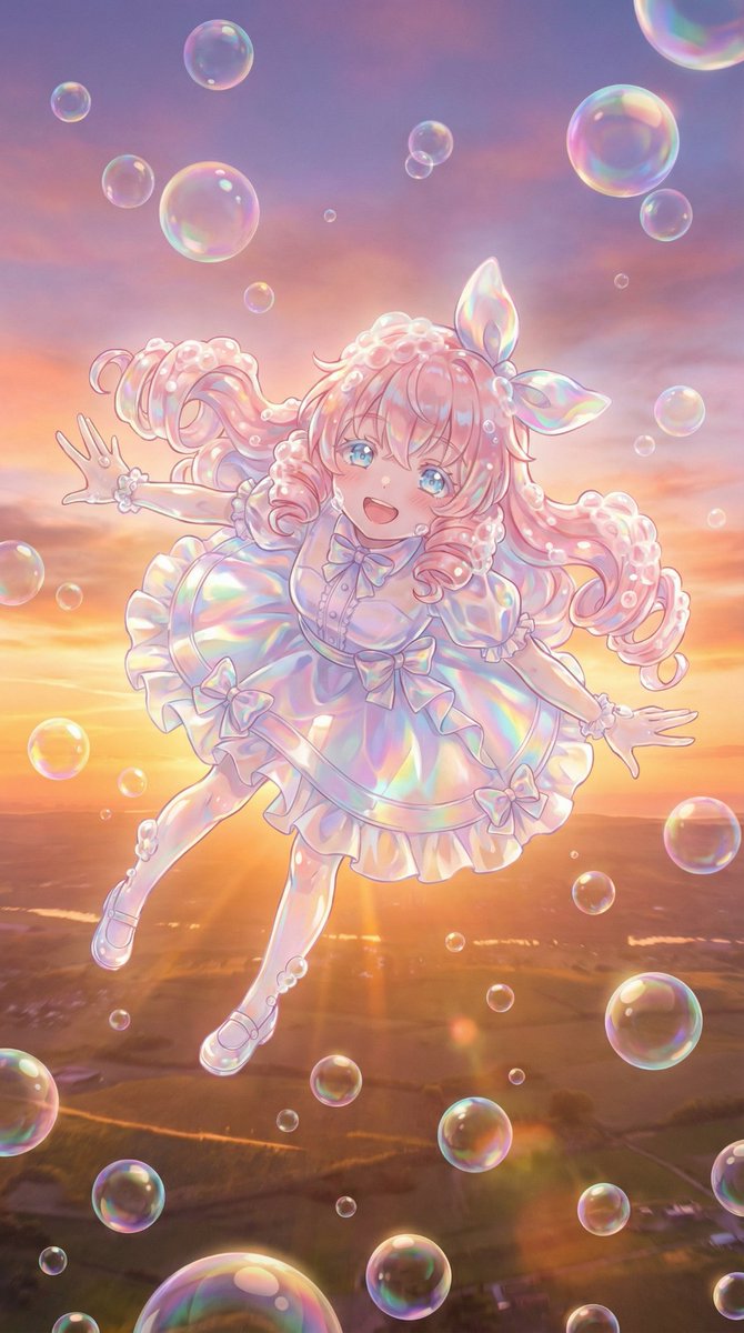 Become Soap Bubbles Together