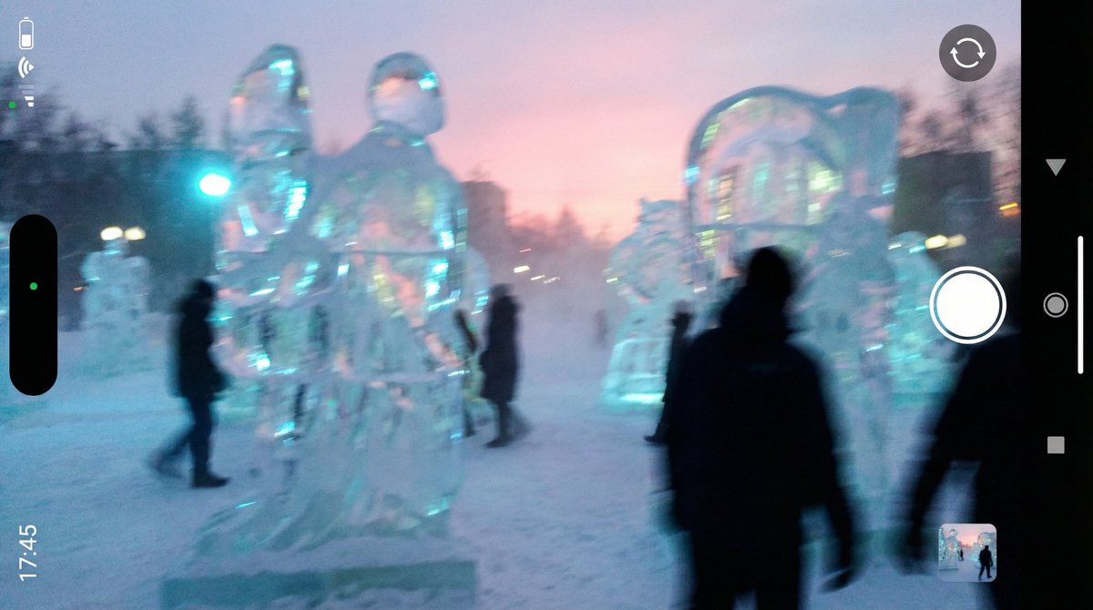 Dusk Ice Sculpture Documentary Snapshots