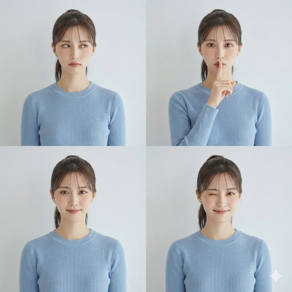 Four Emoji Expressions Challenge