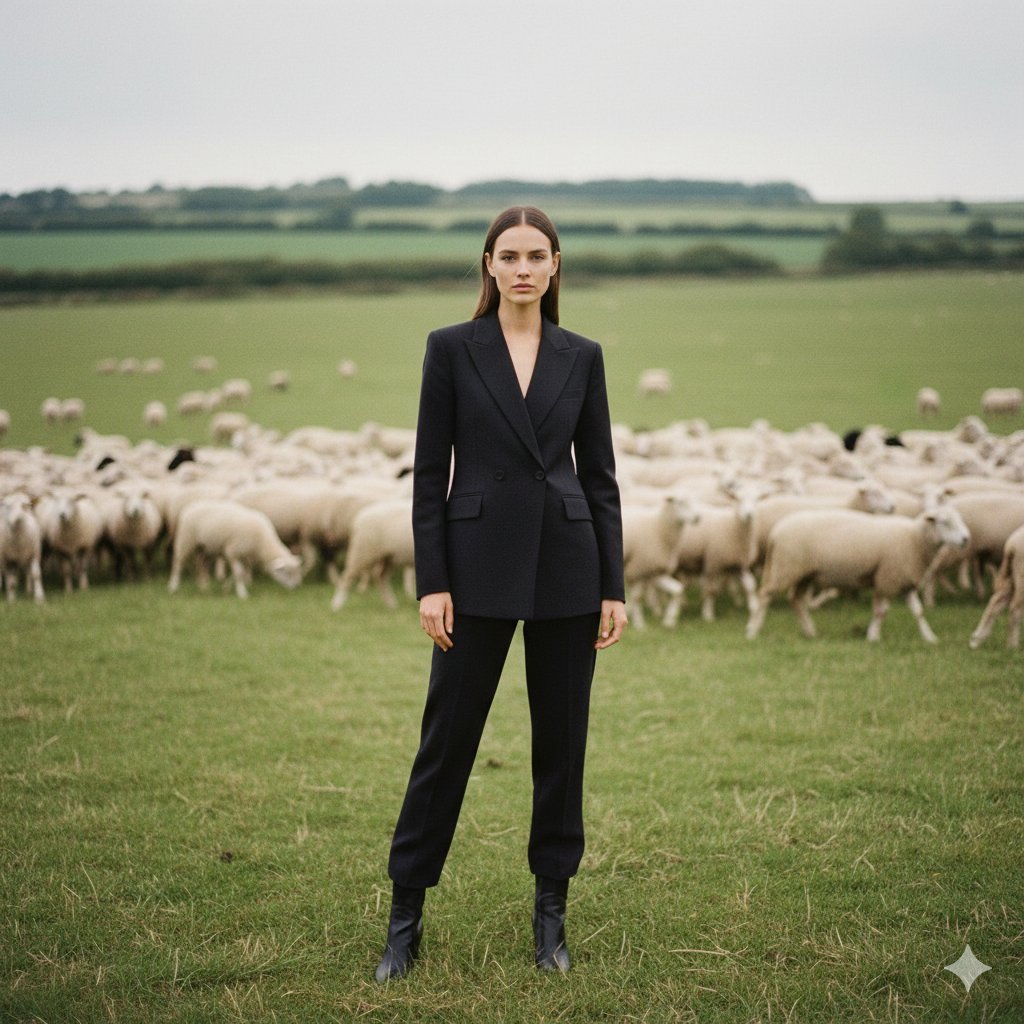 Fashionable Solitude on Sheep Ranch