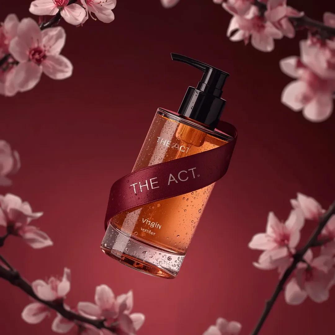 Luxury Body Oil Floating Shot