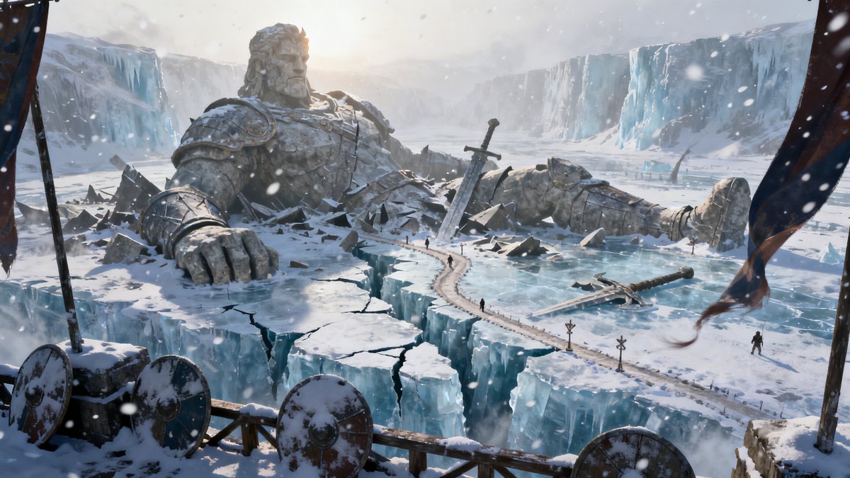 Frozen Ancient Battlefield