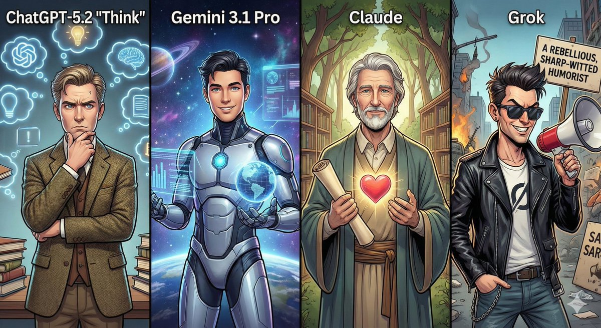 AI Titans Personified