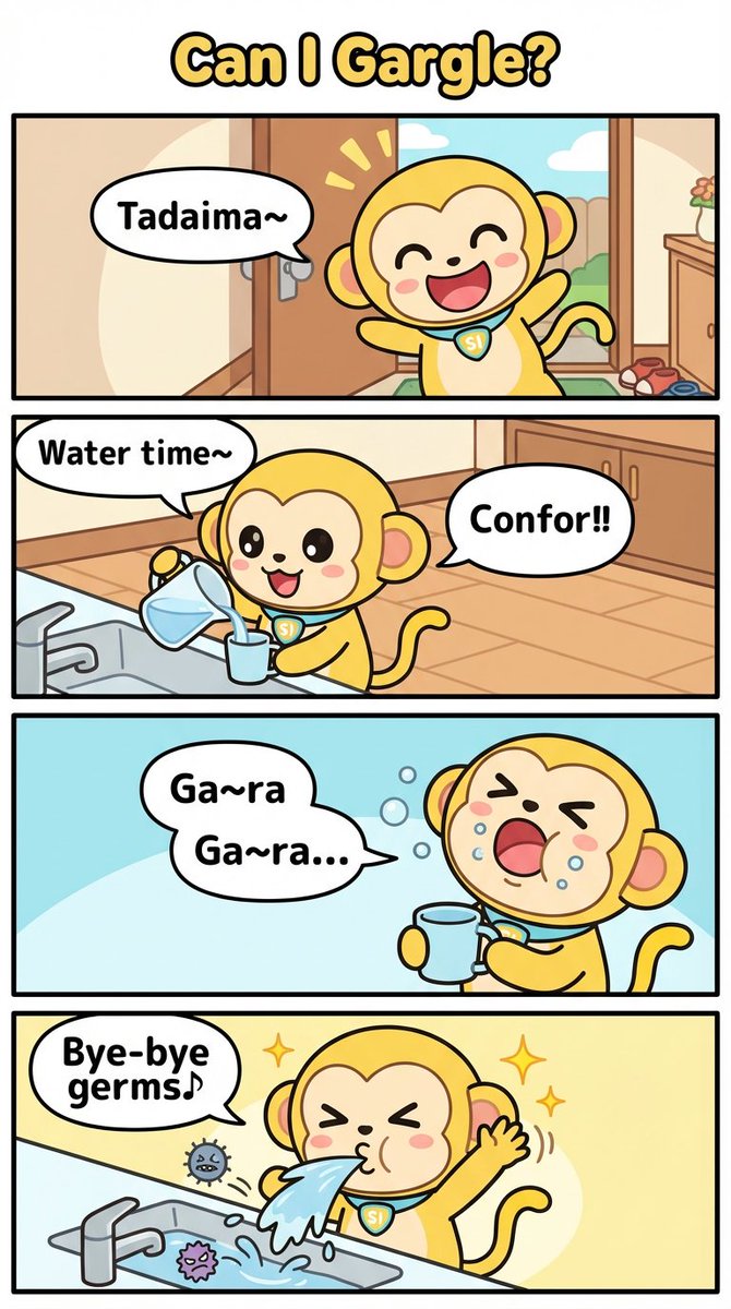 Let's Rinse Mouths English