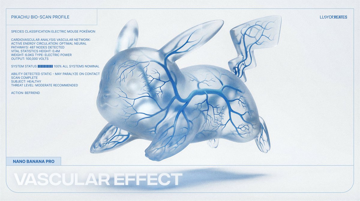 Vascular Vein Effect Generator