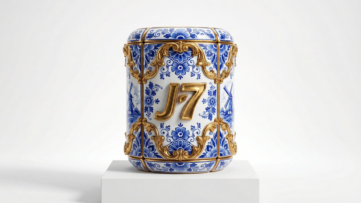 Gilded Delft Pottery Signature Product