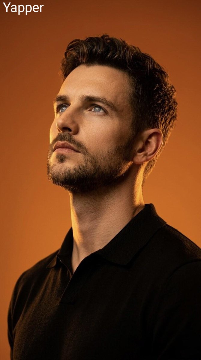 Cinematic Studio Portrait Of Confident Man