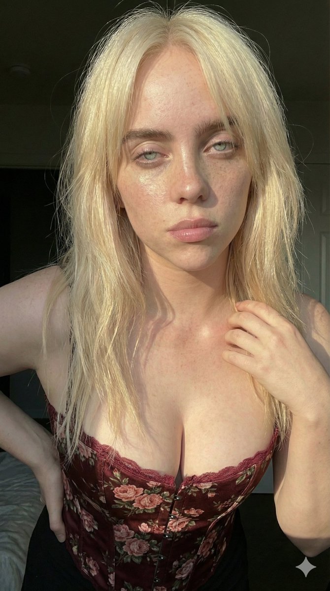 Golden Hour Freckled Beauty Selfie