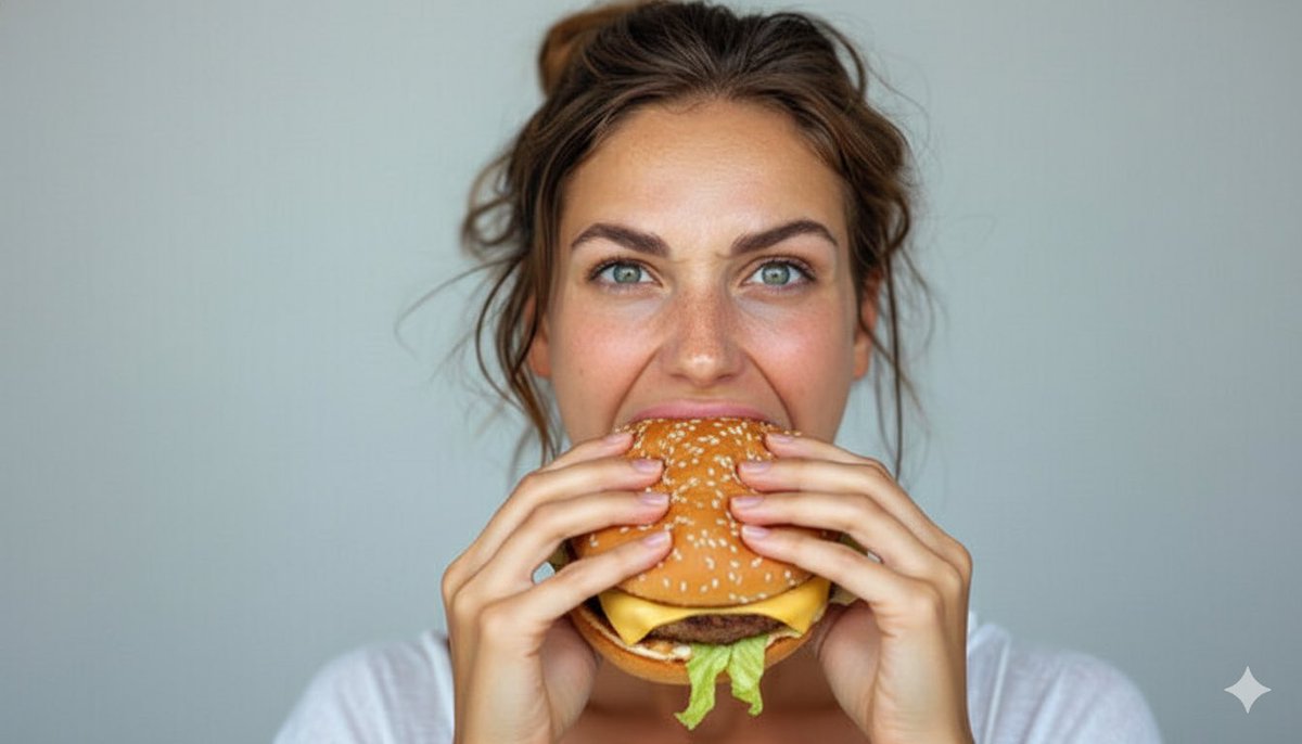 Epic Burger Mukbang Show