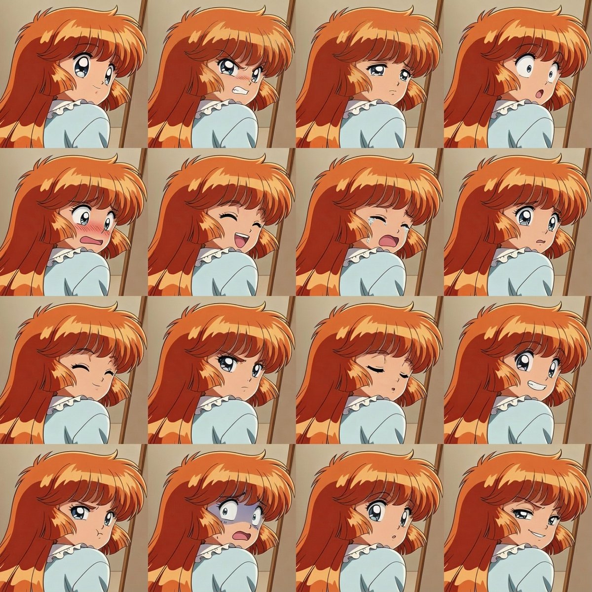 Heroine Expression Grid Showcase