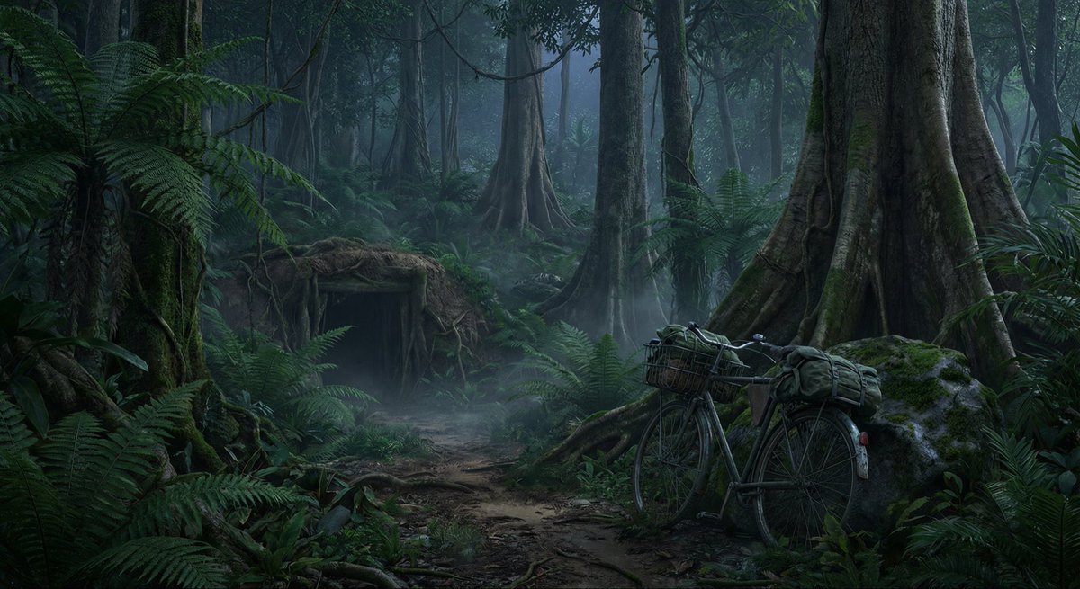 Ho Chi Minh Trail Dusk Jungle