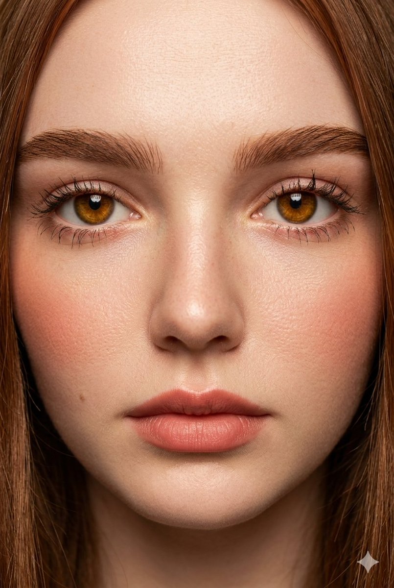 Flawless Porcelain Beauty Portrait