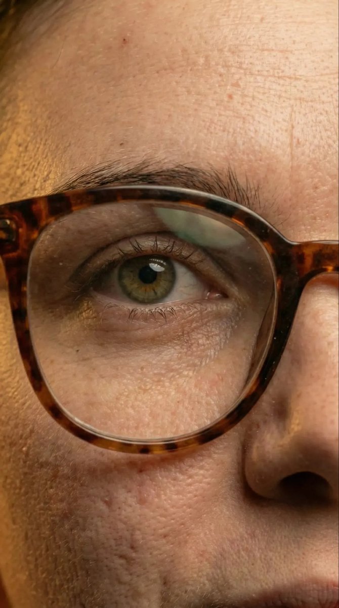 Hyper-Realistic Portrait of Young Woman