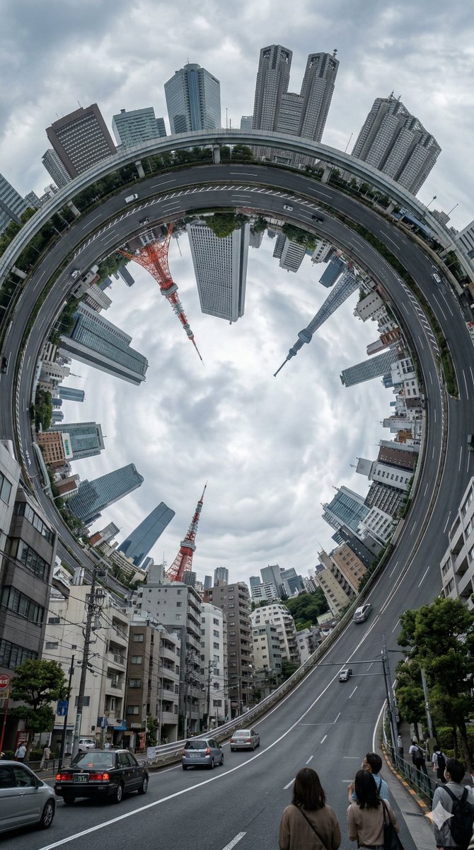Anti-Gravity City Mirage
